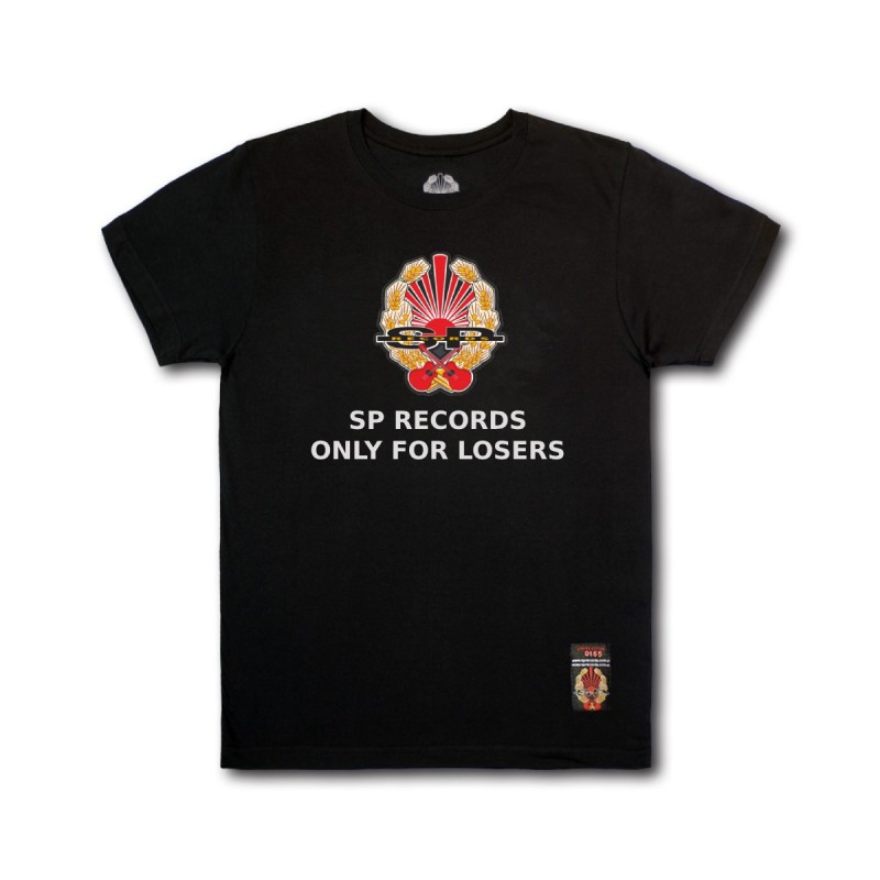 Koszulka SP RECORDS - ONLY FOR LOSERS Czarna