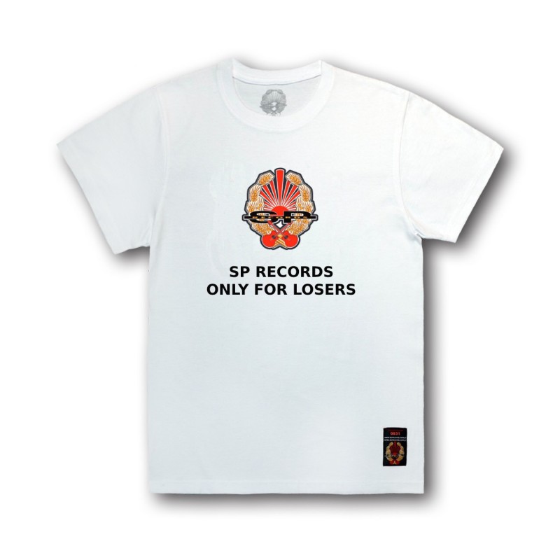 Koszulka SP RECORDS - ONLY FOR LOSERS Biała