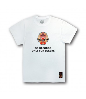 Koszulka SP RECORDS - ONLY FOR LOSERS Biała
