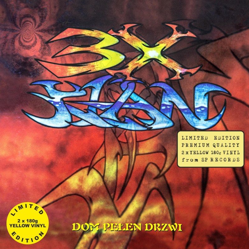 3-X-Klan - Dom pełen drzwi [2LP] lim. ed. Yellow Vinyl Nakład: 230 szt.
