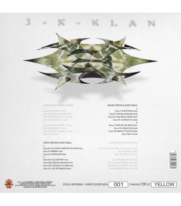 3-X-Klan - Dom pełen drzwi [2LP] lim. ed. Yellow Vinyl Nakład: 230 szt.