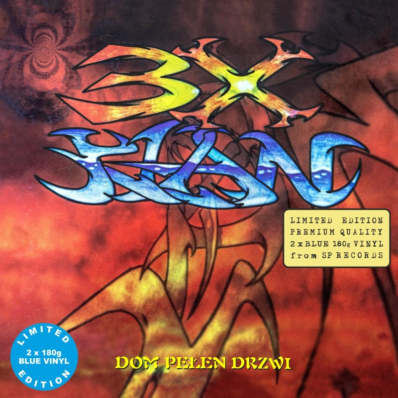 3-X-Klan - Dom pełen drzwi [2LP] lim. ed. Blue Vinyl Nakład: 230 szt.