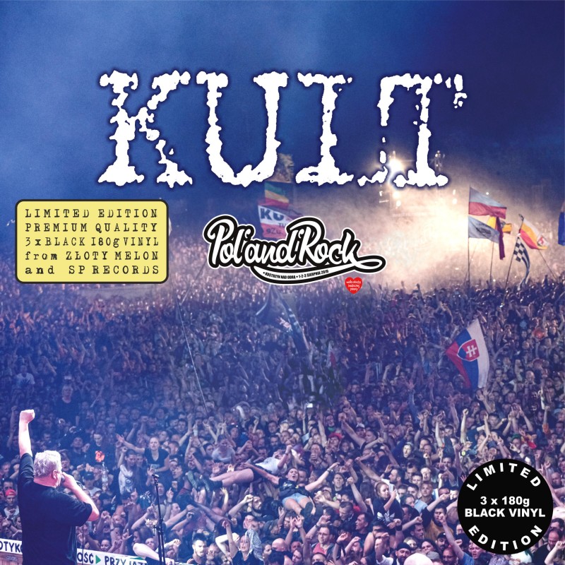 Kult Live Pol’And’Rock Festival 2019 LIM. ED. BLACK VINYL NAKŁAD: 1530 SZT.