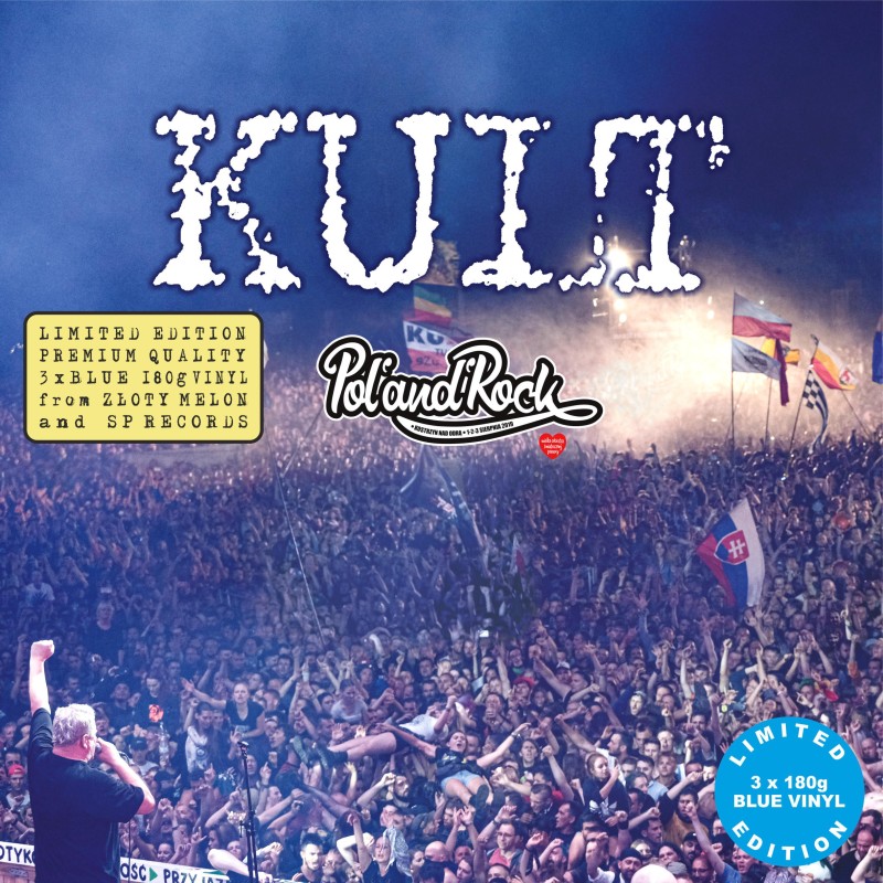 Kult Live Pol’And’Rock Festival 2019 LIM. ED. CLEAR BLUE VINYL NAKŁAD: 590 SZT.
