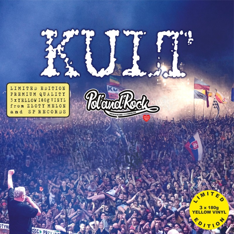 Kult Live Pol’And’Rock Festival 2019 LIM. ED. CLEAR YELLOW VINYL NAKŁAD: 590 SZT.