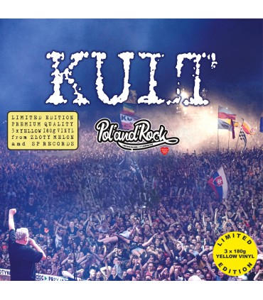 Kult Live Pol’And’Rock Festival 2019 LIM. ED. CLEAR YELLOW VINYL NAKŁAD: 590 SZT.