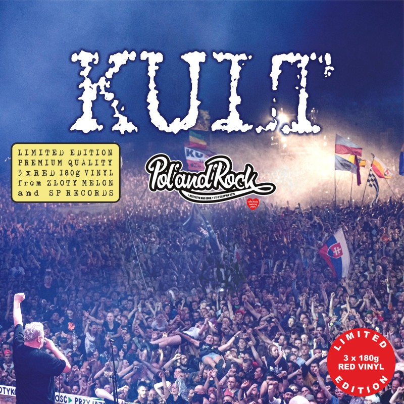 Kult Live Pol’And’Rock Festival 2019 LIM. ED. CLEAR RED VINYL NAKŁAD: 590 SZT.