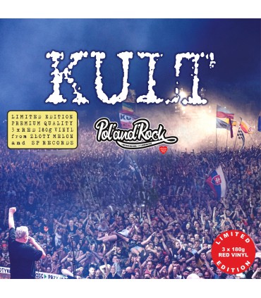 Kult Live Pol’And’Rock Festival 2019 LIM. ED. CLEAR RED VINYL NAKŁAD: 590 SZT.