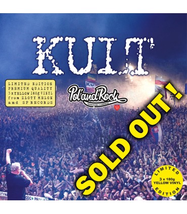 Kult Live Pol’And’Rock Festival 2019 LIM. ED. CLEAR YELLOW VINYL NAKŁAD: 590 SZT.
