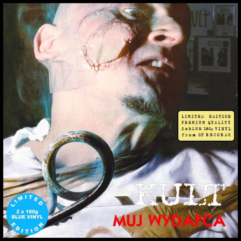 Kult - MUJ WYDAFCA [2LP] [NOWA EDYCJA] LIM. ED. CLEAR BLUE VINYL NAKŁAD: 555 SZT.