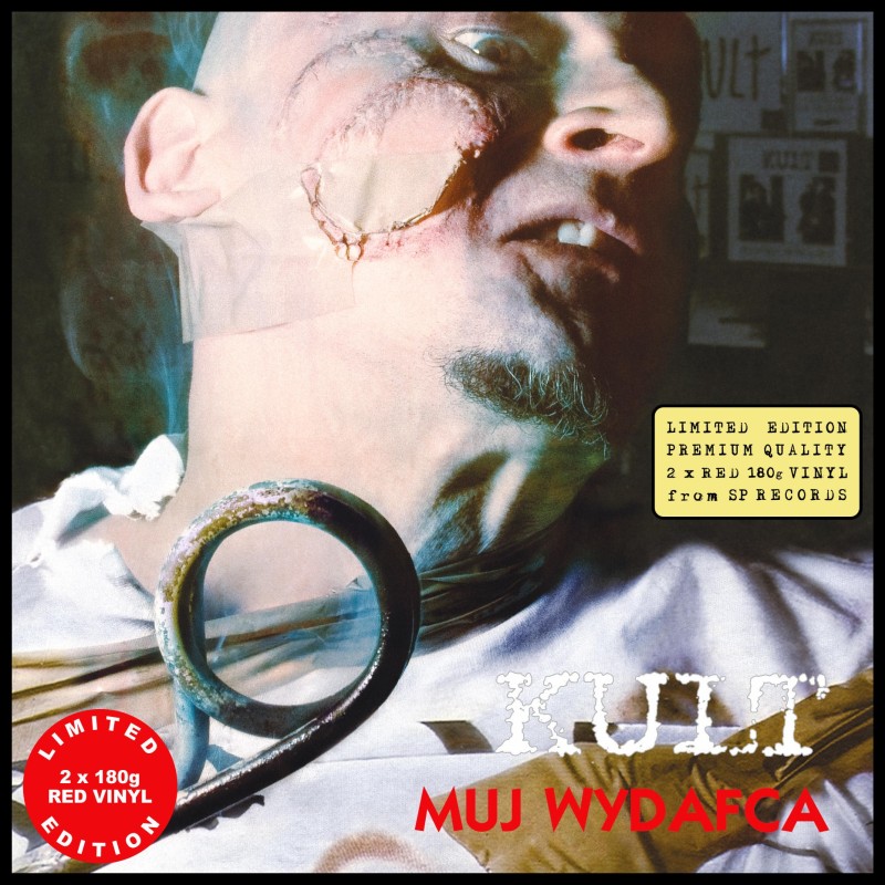 Kult - MUJ WYDAFCA [2LP] [NOWA EDYCJA] LIM. ED. CLEAR RED VINYL NAKŁAD: 555 SZT.