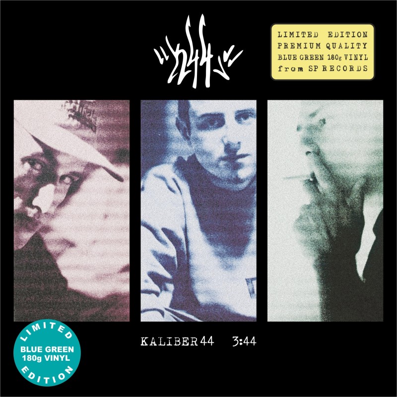 Kaliber 44 - 3:44 [1LP] [NOWA EDYCJA] lim. ed. Blue Green Vinyl Nakład: 444 szt.