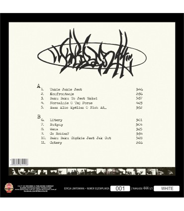 Kaliber 44 - 3:44 [1LP] [NOWA EDYCJA] lim. ed. White Vinyl Nakład: 444 szt.