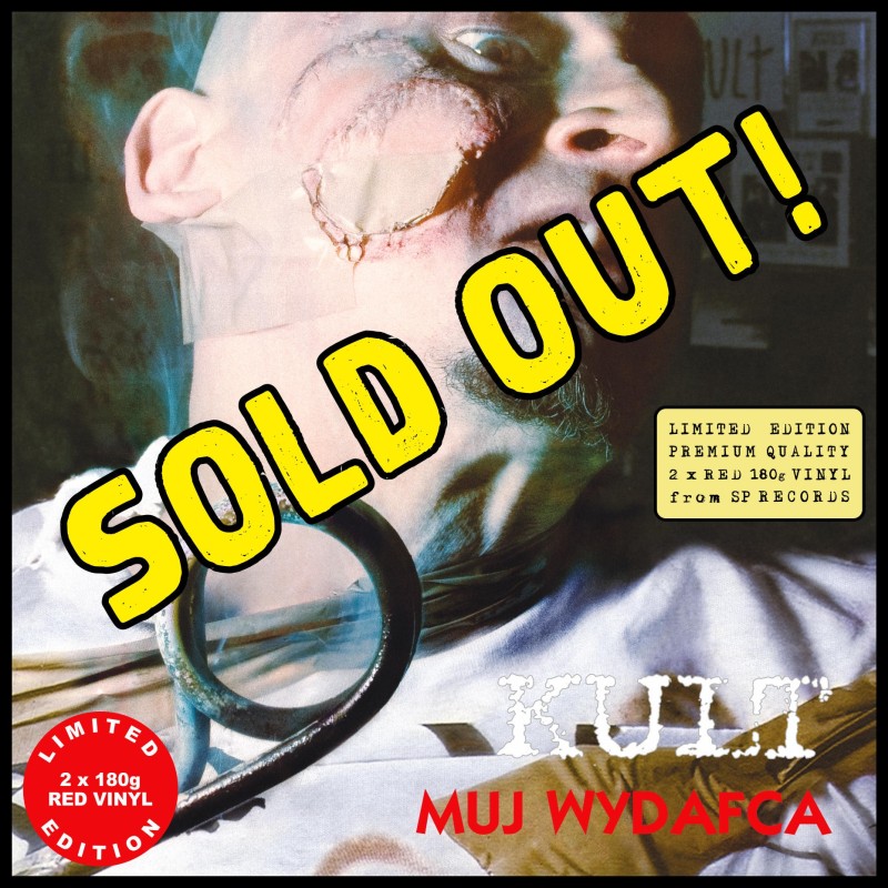 Kult - MUJ WYDAFCA [2LP] [NOWA EDYCJA] LIM. ED. CLEAR RED VINYL NAKŁAD: 555 SZT.