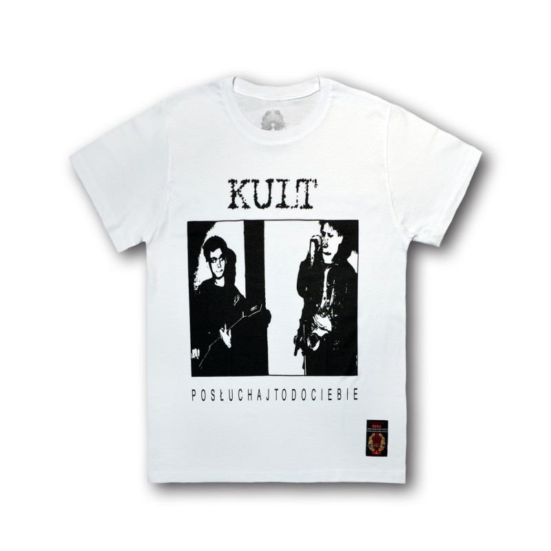 Koszulka Kult - Posłuchaj to do Ciebie Large biała