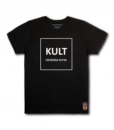 Koszulka KULT - Ostatnia Płyta czarna [PREMIUM]