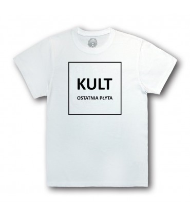 Koszulka KULT - Ostatnia Płyta biała [Basic]