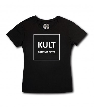 Damska Koszulka KULT - Ostatnia Płyta czarna [Basic]