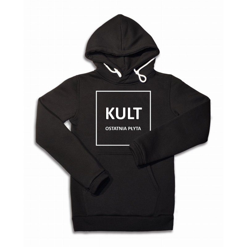 Bluza KULT - Ostatnia płyta z kapturem Czarna