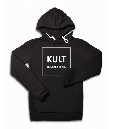 Bluza KULT - Ostatnia płyta z kapturem Czarna