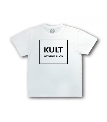 Dziecięca Koszulka KULT - Ostatnia Płyta Junior biała