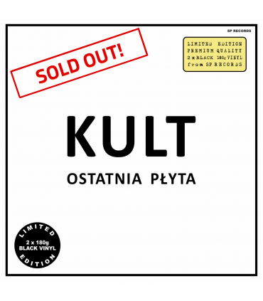 Kult - Ostatnia płyta [2LP] LIM. ED. Black Vinyl (PREORDER DO DNIA : 12.05.2021)