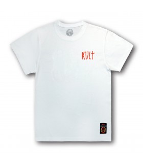 Koszulka KULT - Kult mały biała