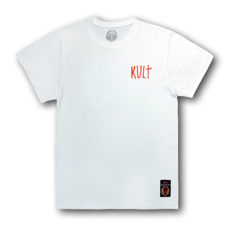 Koszulka KULT - Kult mały biała