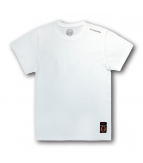 Koszulka SP RECORDS biała (Krój: lekko dopasowany) [PREMIUM]