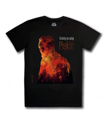 Koszulka Strachy na Lachy - Piekło czarna