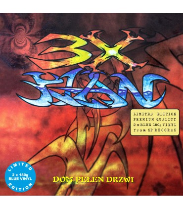 3-X-Klan - Dom pełen drzwi [2LP] lim. ed. Blue Vinyl Nakład: 230 szt.