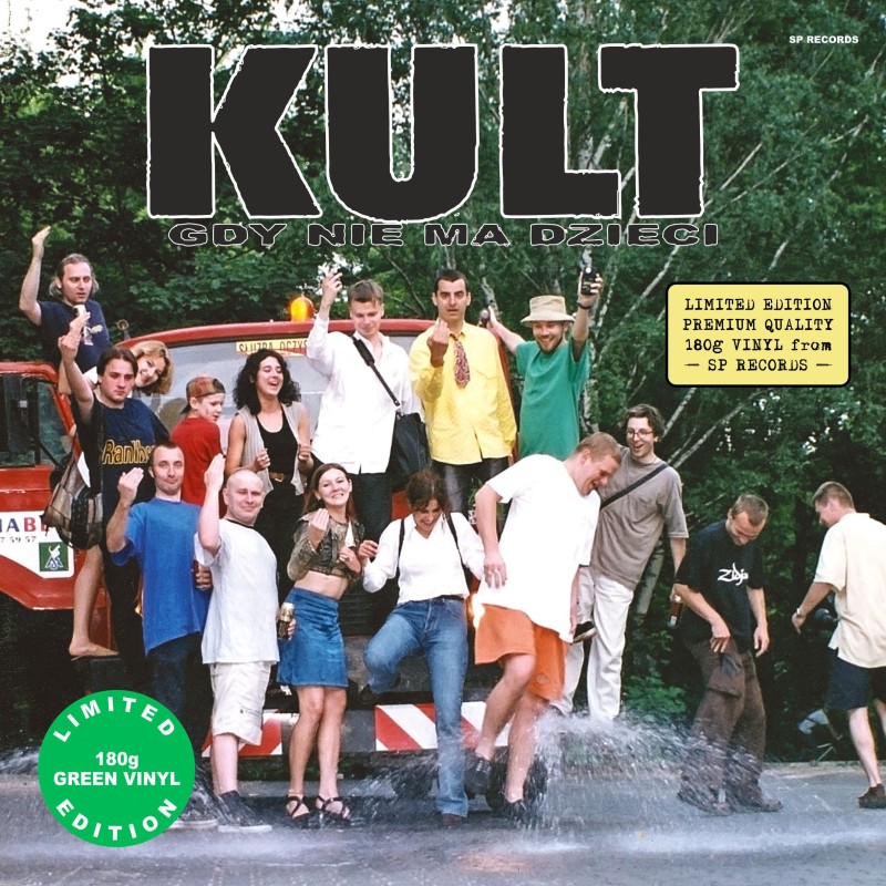 Kult - Gdy nie ma dzieci [1LP] LIM. ED. Green Vinyl (PREORDER DO DNIA : 30.12.2021.)