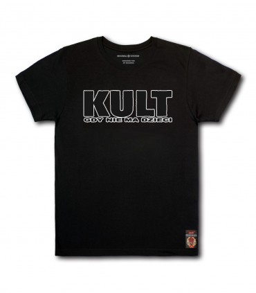 Koszulka KULT - Gdy nie ma dzieci czarna [PREMIUM]