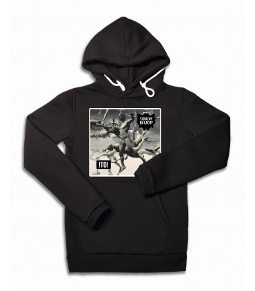 Bluza z kapturem Strachy na Lachy - !TO! Czarna