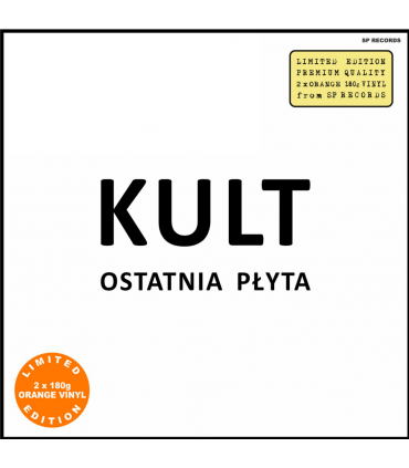 Kult - Ostatnia płyta [2LP] LIM. ED. Clear Orange Vinyl (PREORDER DO DNIA : 12.05.2021)