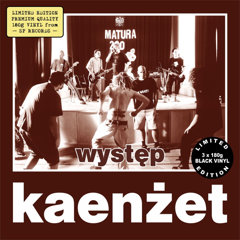Kaenżet - Występ [3LP] Lim. Ed. Black Vinyl  (PREORDER DO DNIA : 18.03.2022.)