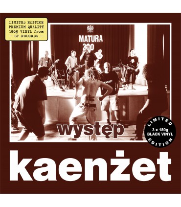 Kaenżet - Występ [3LP] Lim. Ed. Black Vinyl  (PREORDER DO DNIA : 18.03.2022.)