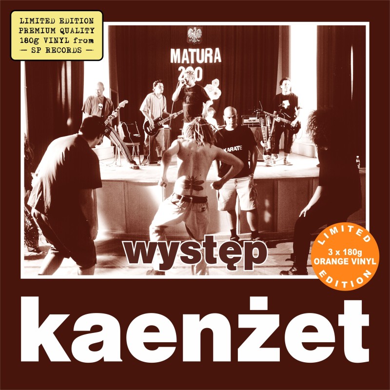 Kaenżet - Występ [3LP] Lim. Ed. Orange Vinyl  (PREORDER DO DNIA : 18.03.2022.)