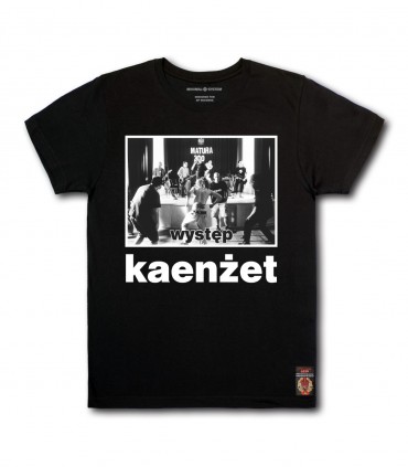 Koszulka Kaenżet - Występ czarna [PREMIUM]