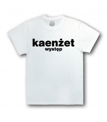 Koszulka Kaenżet - Występ biała