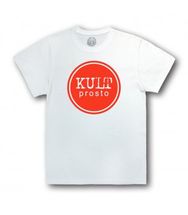 Koszulka KULT - Prosto znak biała