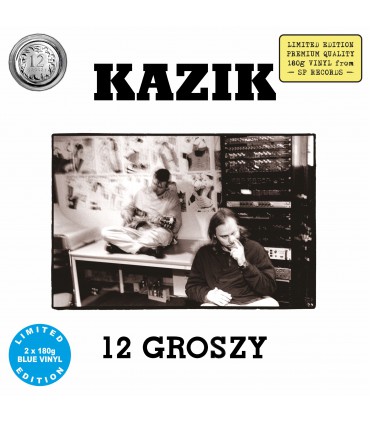 Kazik - 12 Groszy [2LP LIM. ED. CLEAR BLUE] [NOWA EDYCJA] (PREORDER DO 10.06.22)