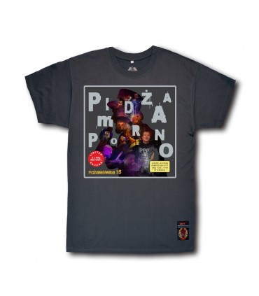 Koszulka Pidżama Porno - Pidżamówka 35 (Red Vinyl Edition) grafitowa