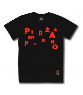 Koszulka Pidżama Porno - Pidżamówka 35 Prosta czarna