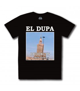 Koszulka El Dupa - Brooklyn czarna (PREORDER)