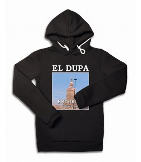 Bluza El Dupa z kapturem - BROOKLYN czarna (PROERDER)