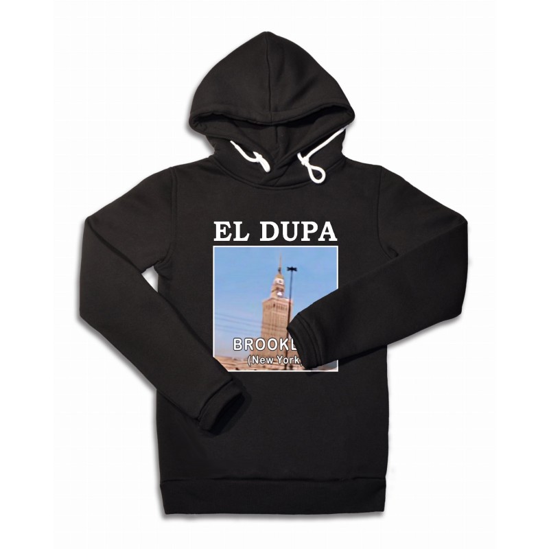Bluza El Dupa z kapturem - BROOKLYN czarna