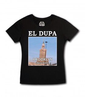 Damska Koszulka El Dupa - Brooklyn czarna