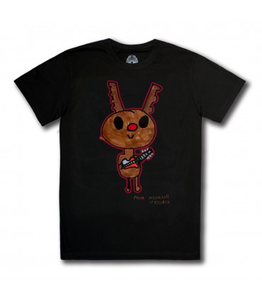 Koszulka SP RECORDS Renifer czarna