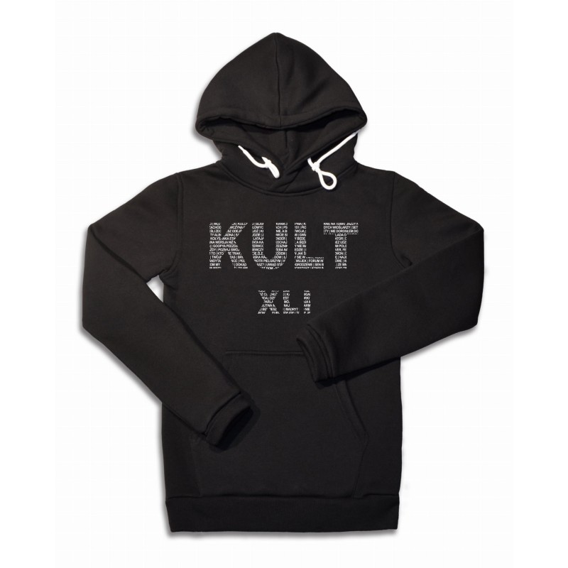 Bluza KULT - XLI z kapturem czarna